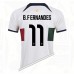 Seconda Maglia Portogallo Mondiali 2022 Bruno Fernandes 11